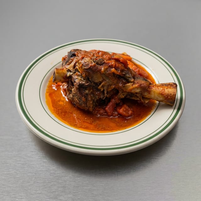 Lamb Shank Special.