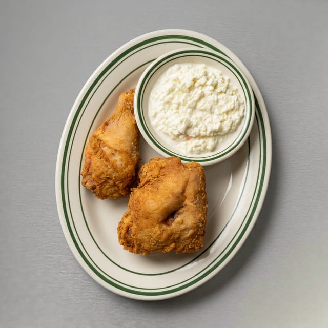 Quarter Fried Chicken - Dark Meat Special.