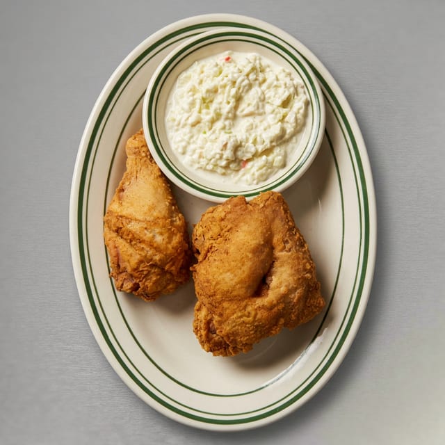 Quarter Fried Chicken - Dark Meat Special.