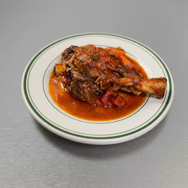 Lamb Shank Special.