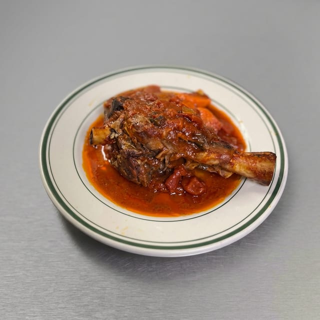 Lamb Shank Special.